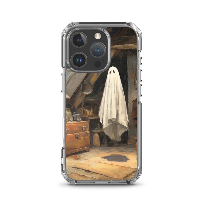 COZY ATTIC GHOST - iPhone 16 Pro Clear case for iPhone®