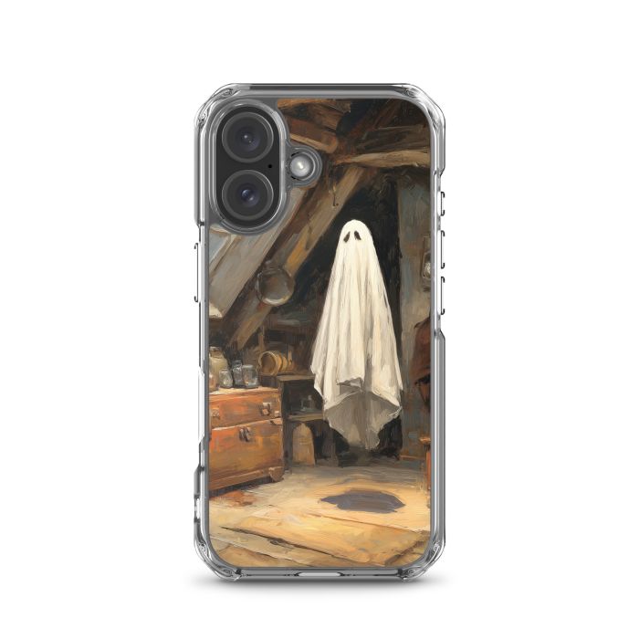 COZY ATTIC GHOST - iPhone 16 Clear case for iPhone®