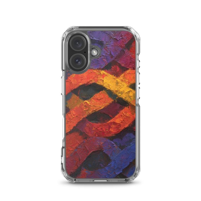 DISTANT TRACE - iPhone 16 Clear case for iPhone®