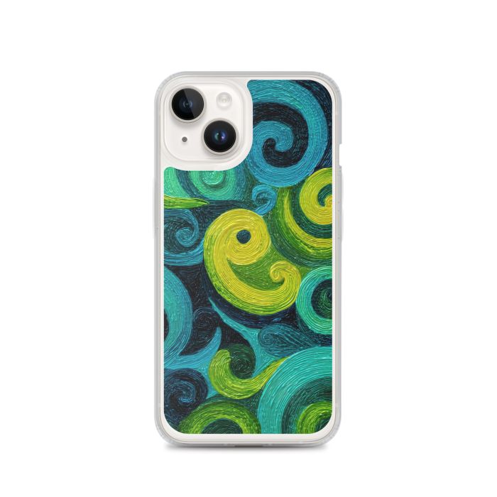 ELECTRIC SYMMETRY CONTOUR - iPhone 14 Clear case for iPhone®