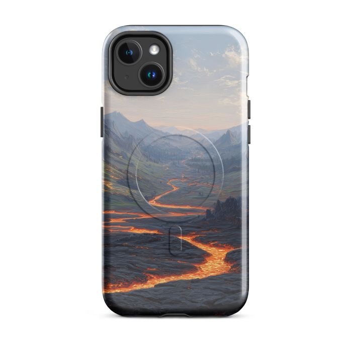 EMBERFLOW VALLEY - iPhone 14 Plus MagSafe® tough case for iPhone®