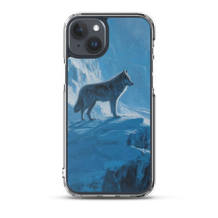 FROSTBOUND WOLF RIDGE - iPhone 15 Plus Clear case for iPhone®