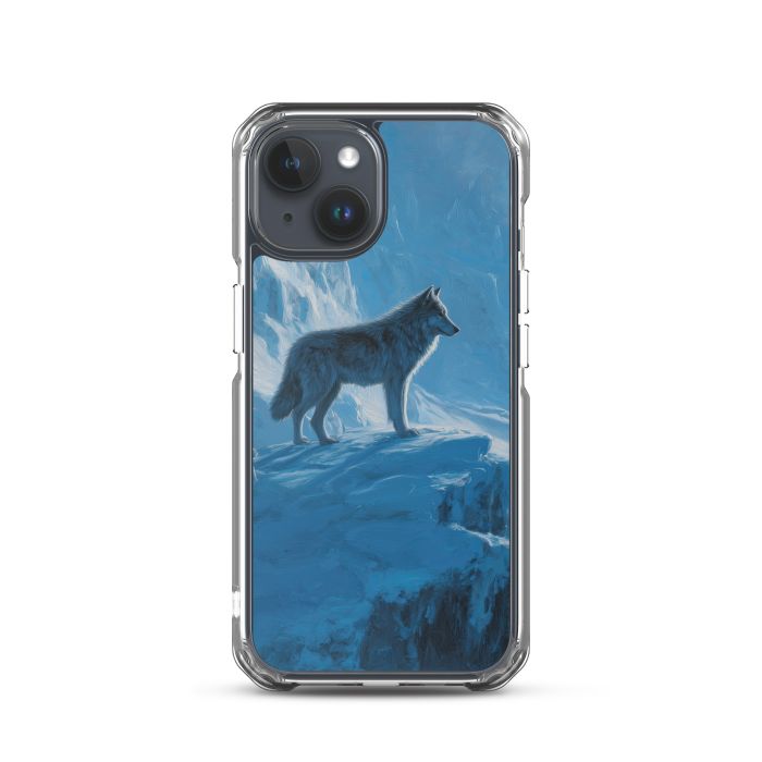 FROSTBOUND WOLF RIDGE - iPhone 15 Clear case for iPhone®