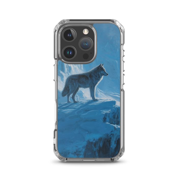 FROSTBOUND WOLF RIDGE - iPhone 16 Pro Clear case for iPhone®