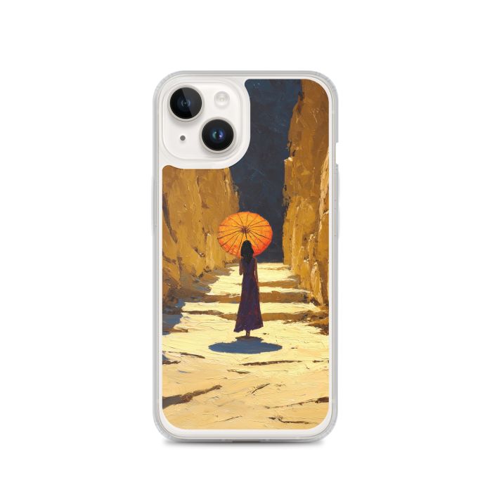 GOLDEN SHADOW - iPhone 14 Clear case for iPhone®