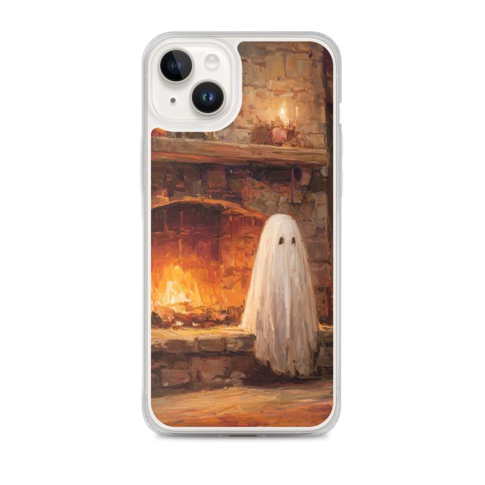 HEARTHSIDE GHOST FRIEND - iPhone 14 Plus Clear case for iPhone®