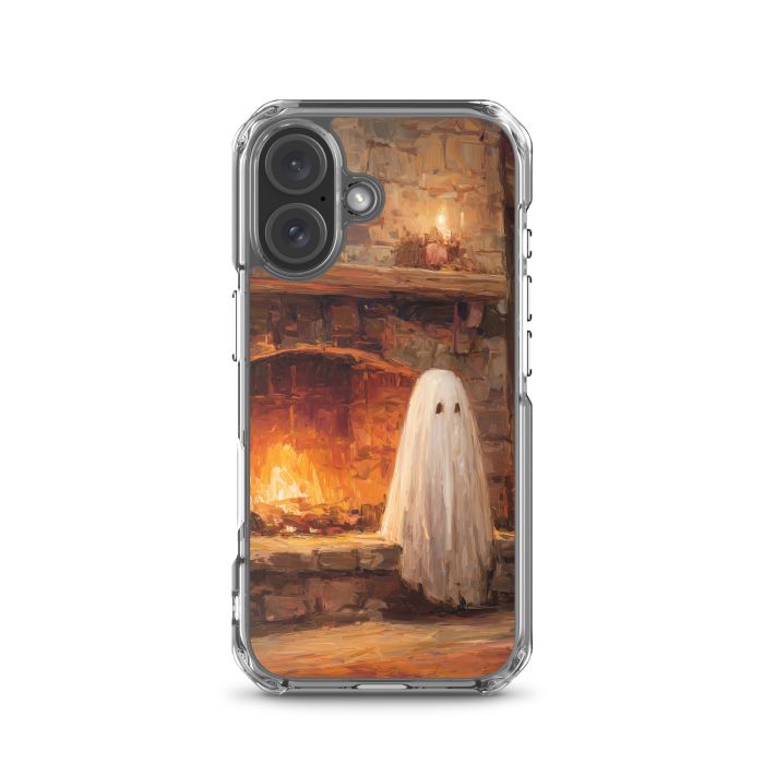 HEARTHSIDE GHOST FRIEND - iPhone 16 Clear case for iPhone®