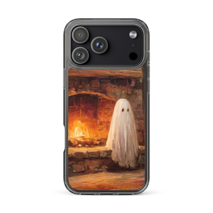HEARTHSIDE GHOST FRIEND - iPhone 17 Pro Max Clear case for iPhone®