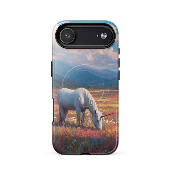 HORNED HORSE MEADOW - iPhone 17 Air MagSafe® tough case for iPhone®