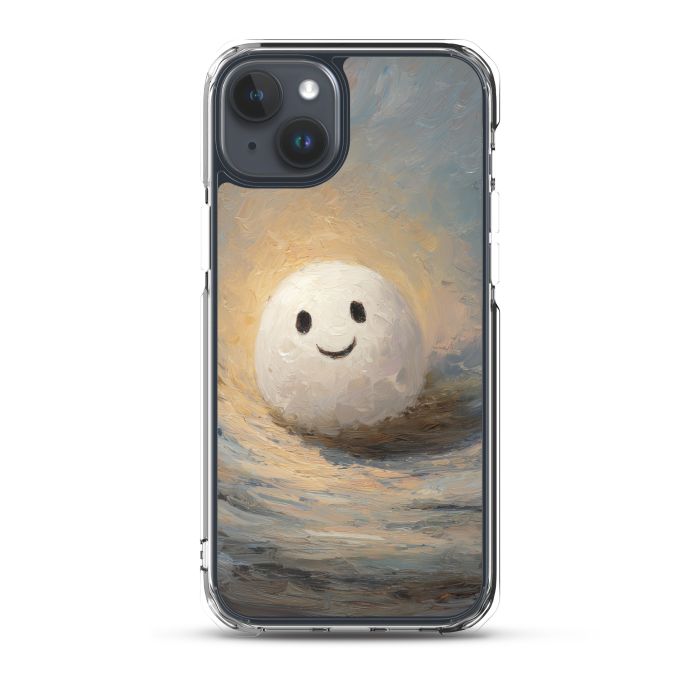 MOONLIT MARSHMALLOW GHOST - iPhone 15 Plus Clear case for iPhone®