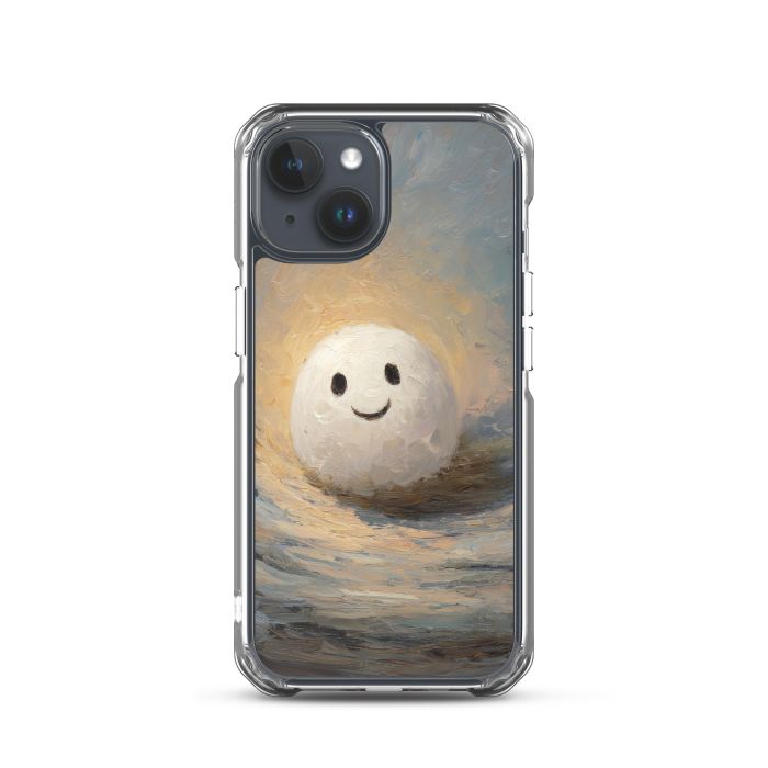 MOONLIT MARSHMALLOW GHOST - iPhone 15 Clear case for iPhone®