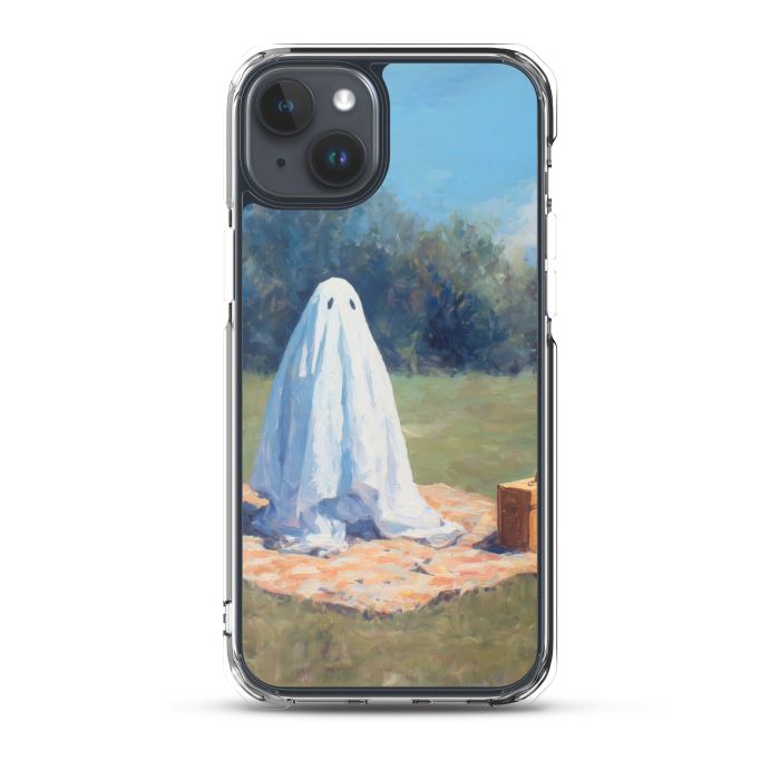 PICNIC BLANKET GHOST - iPhone 15 Plus Clear case for iPhone®