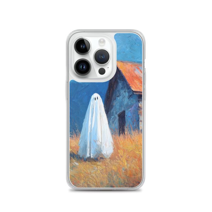 POSTCARD GHOST FRIEND  - iPhone 14 Pro Clear case for iPhone®