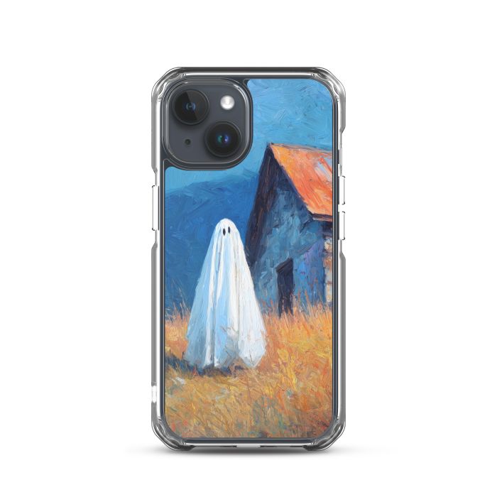 POSTCARD GHOST FRIEND  - iPhone 15 Clear case for iPhone®