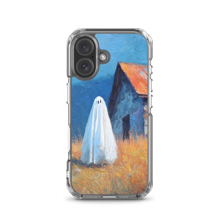 POSTCARD GHOST FRIEND  - iPhone 16 Clear case for iPhone®