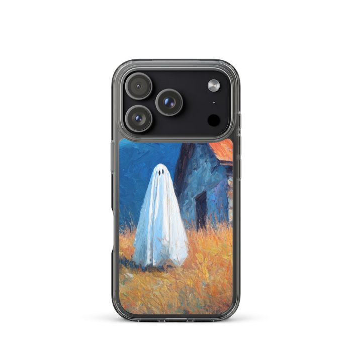 POSTCARD GHOST FRIEND  - iPhone 17 Pro Clear case for iPhone®