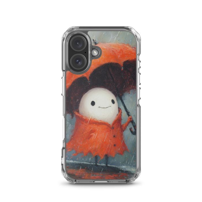 RAINY UMBRELLA GHOST - iPhone 16 Clear case for iPhone®
