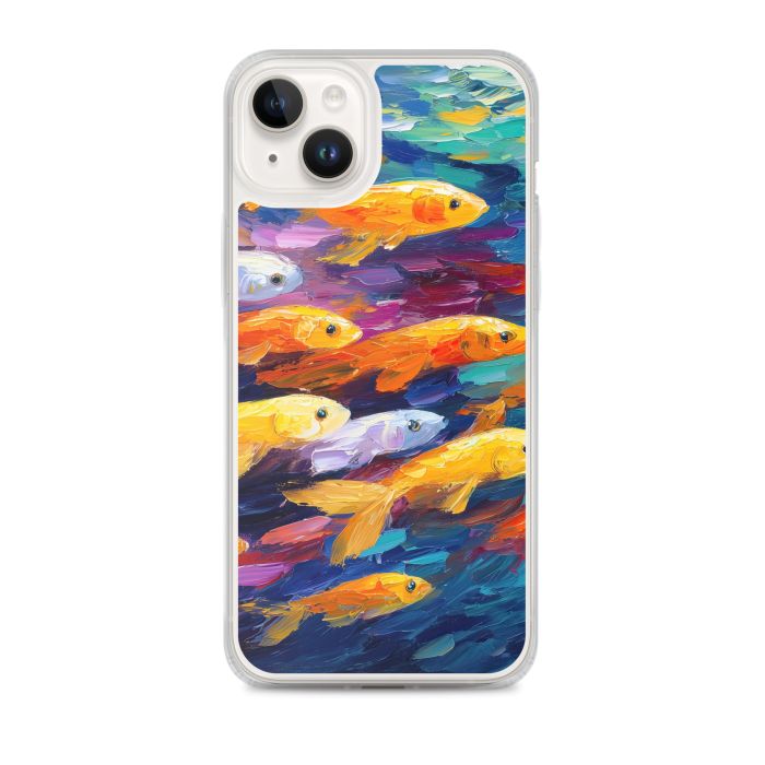 SKYFISH SCHOOL - iPhone 14 Plus Clear case for iPhone®