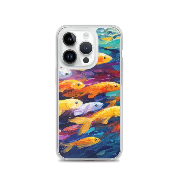 SKYFISH SCHOOL - iPhone 14 Pro Clear case for iPhone®