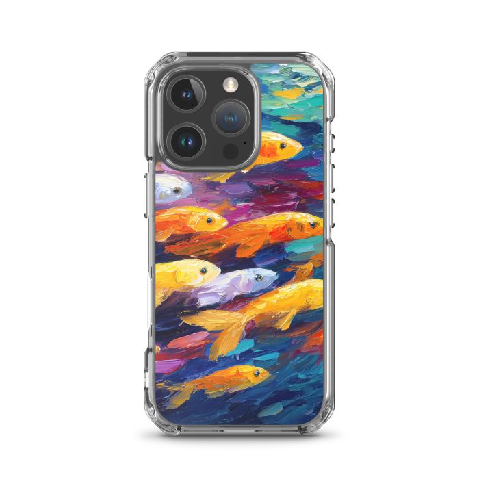 SKYFISH SCHOOL - iPhone 16 Pro Clear case for iPhone®