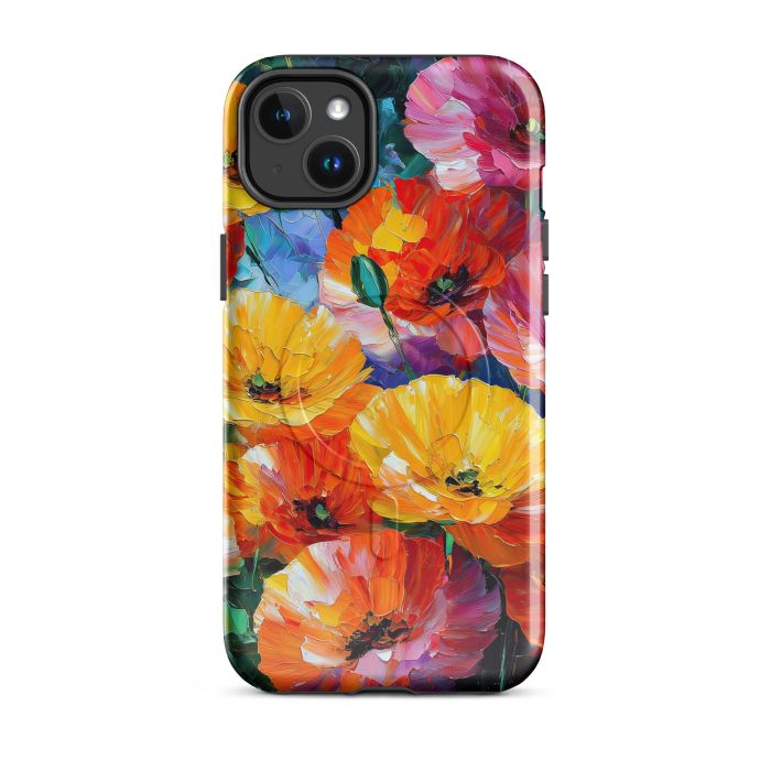 SUNCORE BLOSSOMS - iPhone 14 Plus MagSafe® tough case for iPhone®