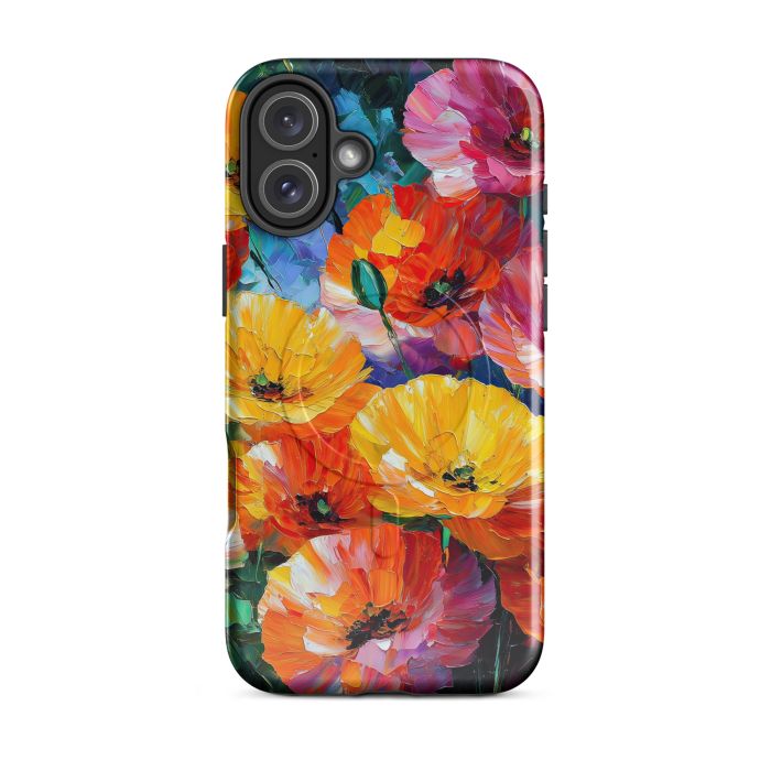 SUNCORE BLOSSOMS - iPhone 16 Plus MagSafe® tough case for iPhone®