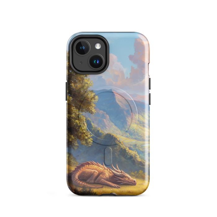 SUNCREST WYRM VALLEY - iPhone 14 MagSafe® tough case for iPhone®