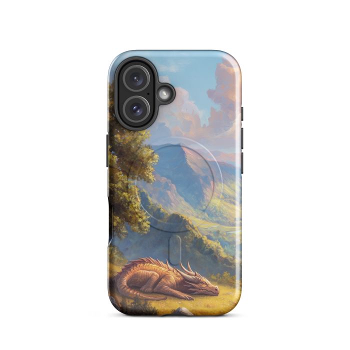 SUNCREST WYRM VALLEY - iPhone 16 MagSafe® tough case for iPhone®