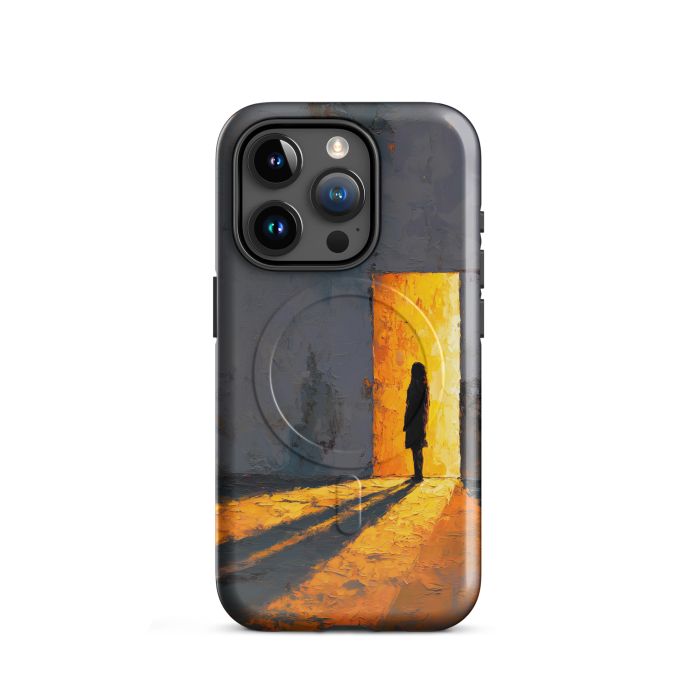 SUSPENDED OPEN - iPhone 15 Pro MagSafe® tough case for iPhone®