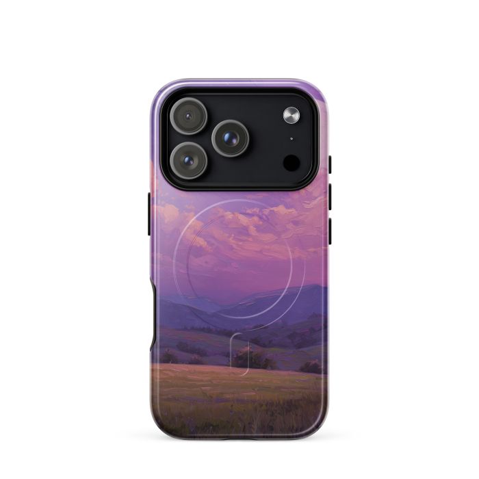 VIOLET MOON PASTURE - iPhone 17 Pro MagSafe® tough case for iPhone®