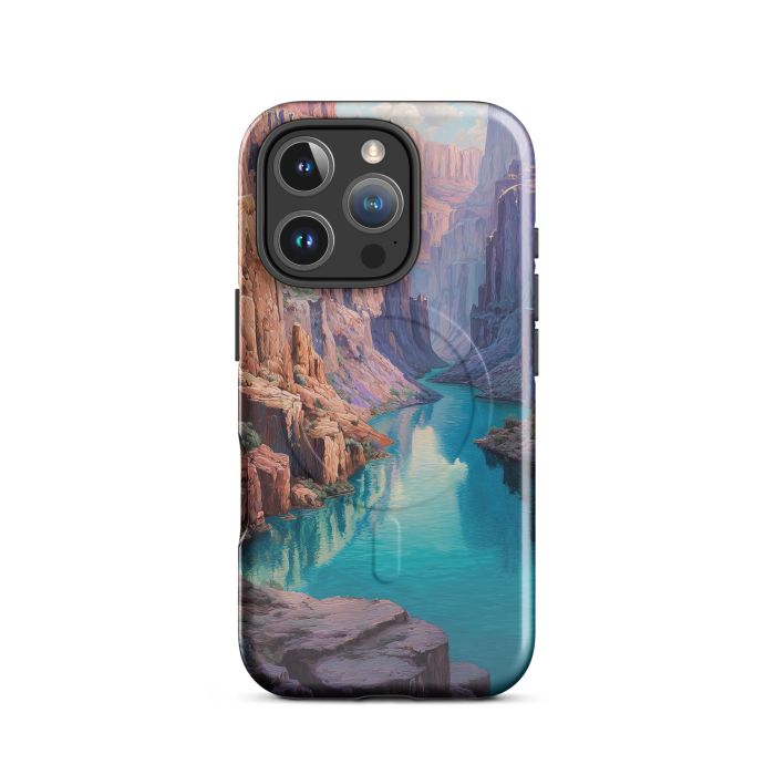 WATERSHADOW CANYON - iPhone 16 Pro MagSafe® tough case for iPhone®