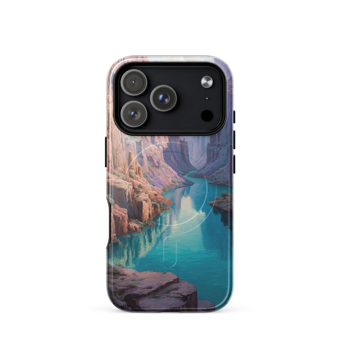 WATERSHADOW CANYON - iPhone 17 Pro MagSafe® tough case for iPhone®
