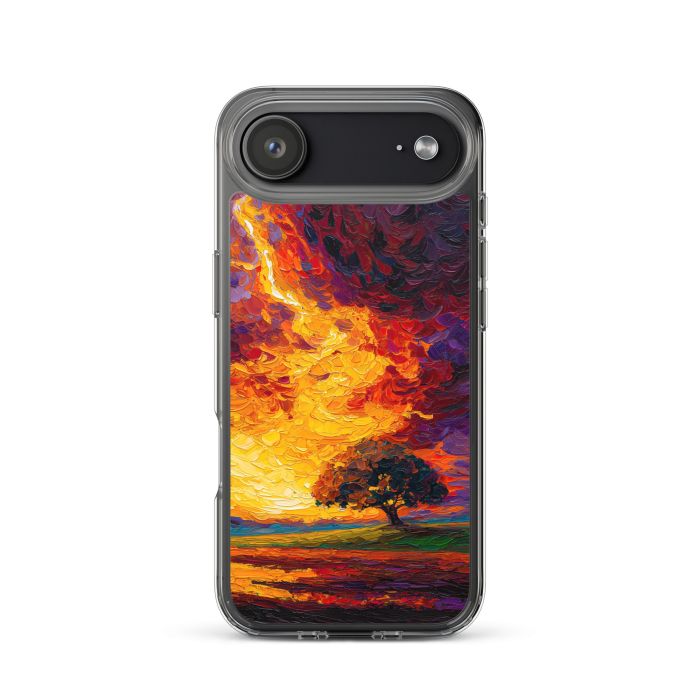 WOVEN EMBER - iPhone 17 Air Clear case for iPhone®