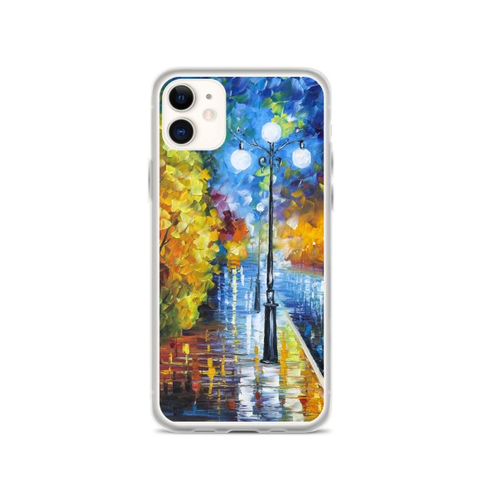 BLUE LIGHTS - iPhone 11 phone case