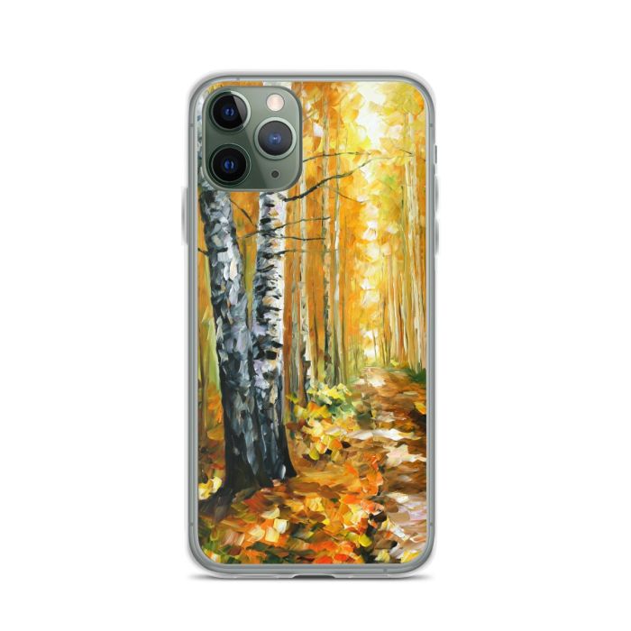 AUTUMN BIRCHES - iPhone 11 Pro phone case