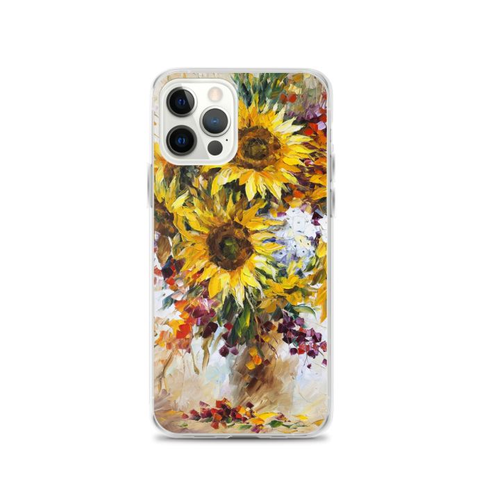 HAPPY SUNFLOWERS - iPhone 12 Pro phone case