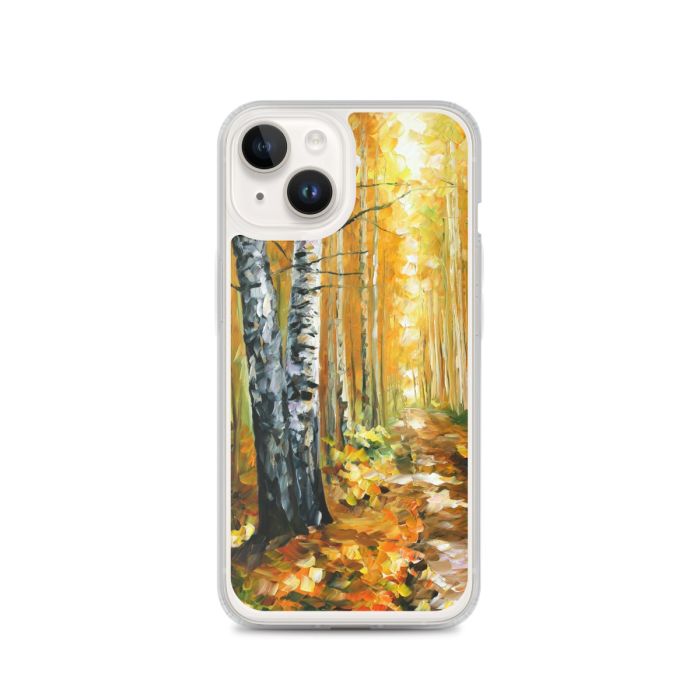 AUTUMN BIRCHES - iPhone 14 phone case