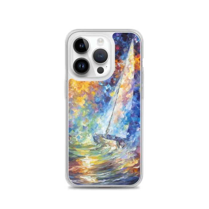 STORMY SUNSET - iPhone 14 Pro phone case