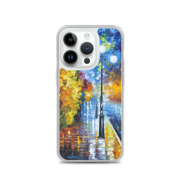 BLUE LIGHTS - iPhone 14 Pro phone case