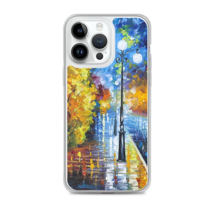 BLUE LIGHTS - iPhone 14 Pro Max phone case