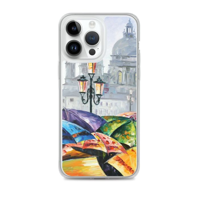 RAINY DAY IN VENICE - iPhone 14 Pro Max phone case