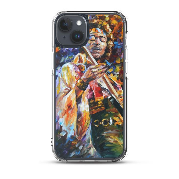 JIMI HENDRIX - iPhone 15 Plus phone case