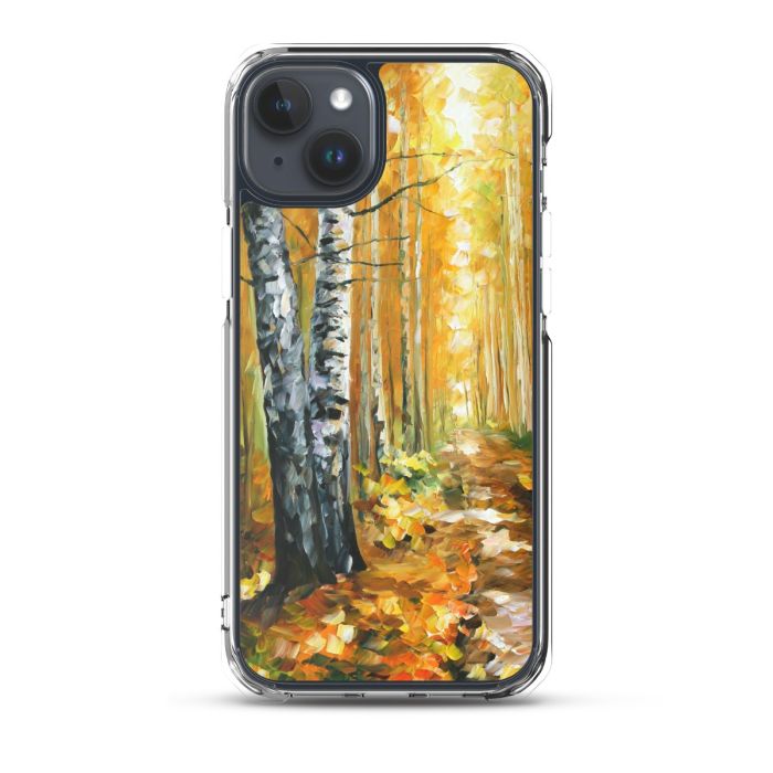 AUTUMN BIRCHES - iPhone 15 Plus phone case