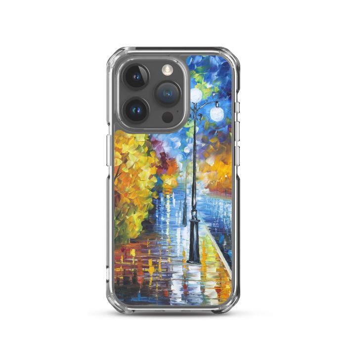 BLUE LIGHTS - iPhone 15 Pro phone case