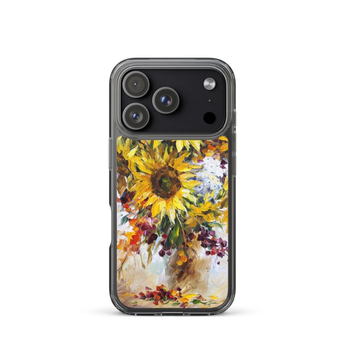 HAPPY SUNFLOWERS - iPhone 17 Pro phone case