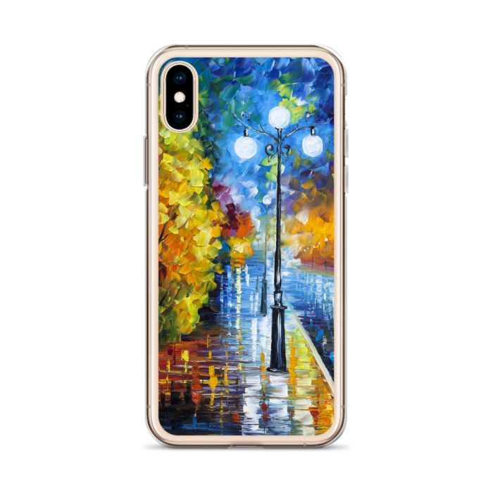 BLUE LIGHTS - iPhone XS phone case