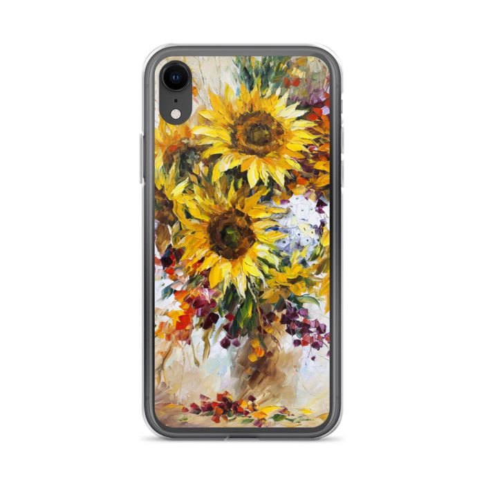 HAPPY SUNFLOWERS - iPhone XR phone case