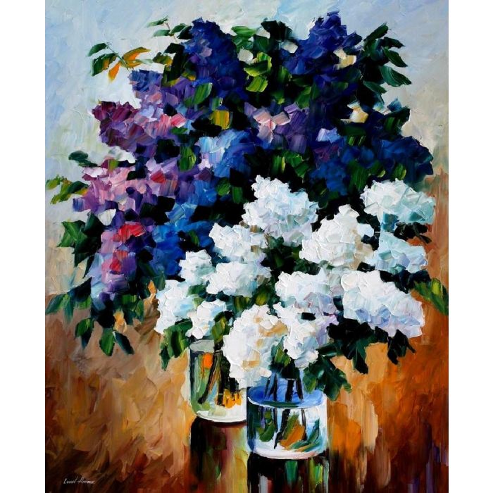 Leonid Afremov, oil on canvas, palette knife, buy original paintings, art, famous artist, biography, official page, online gallery, large artwork, fine, flowers