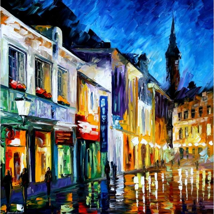 Leonid Afremov, oil on canvas, palette knife, buy original paintings, art, famous artist, biography, official page, online gallery, large artwork, impressionism, GERMANY