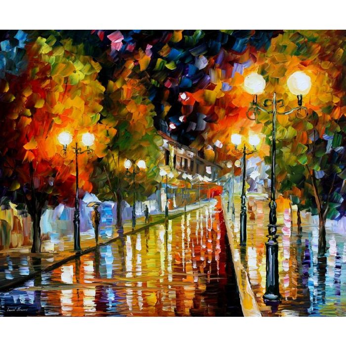 Leonid Afremov, oil on canvas, palette knife, buy original paintings, art, famous artist, biography, official page, online gallery, large artwork, impressionism, GERMANY